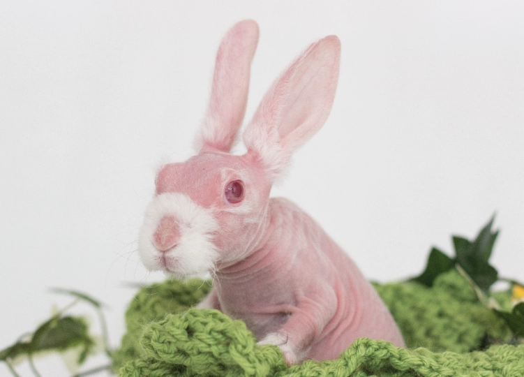 Hairless rabbit Hairless rabbit